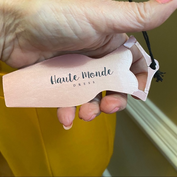 New!!! Haute Monde lace & mesh bustier dress - Picture 7 of 7